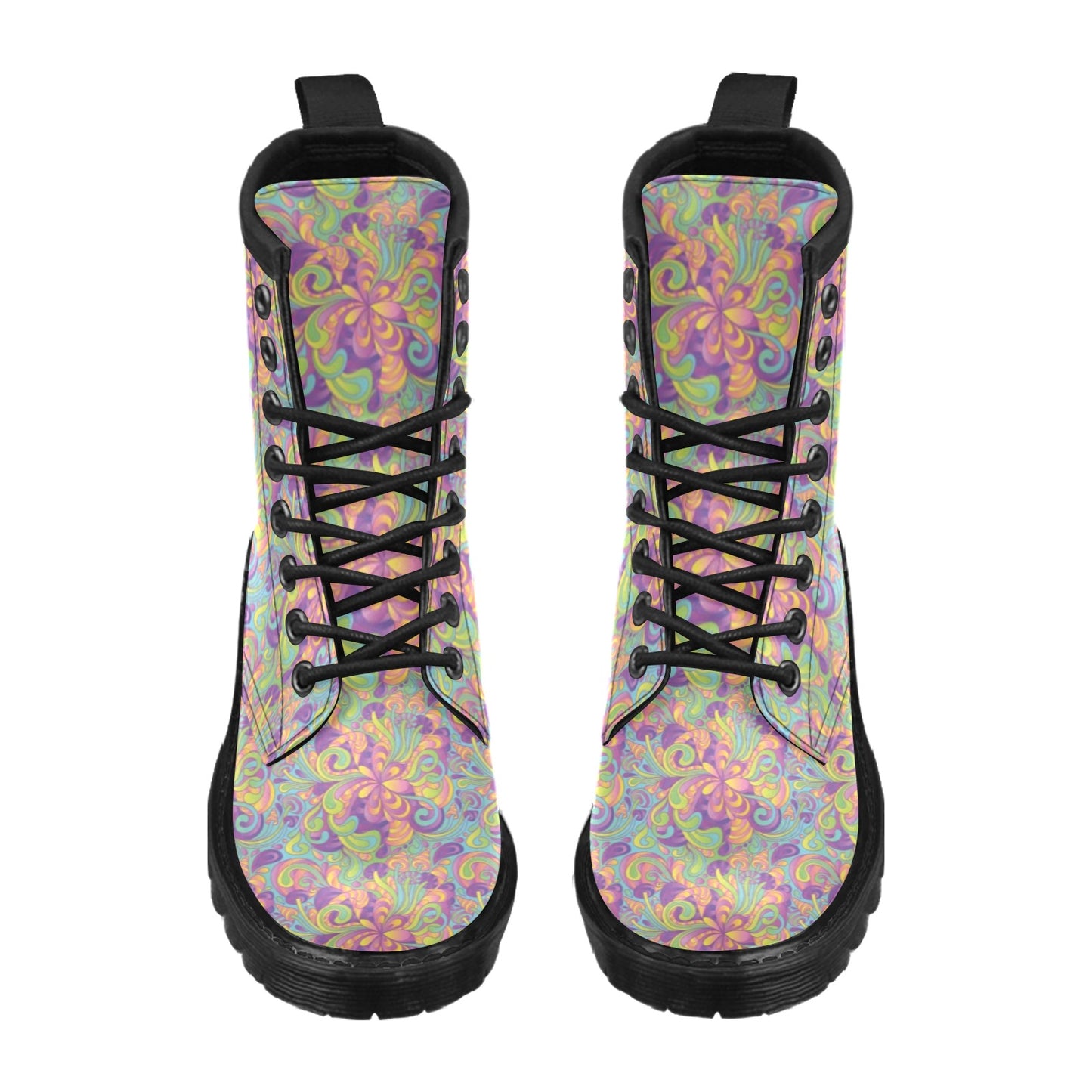 Trippy Print Design LKS306 Women's Boots