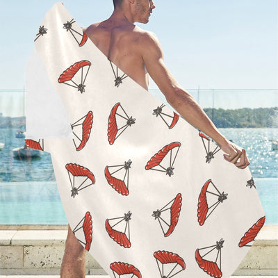 Skydiver Print Design LKS302 Beach Towel 32" x 71"