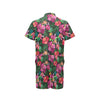 Hawaiian Flower Hibiscus tropical Men's Romper