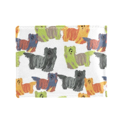 Skye Terriers Print Design LKS301 Men's ID Card Wallet