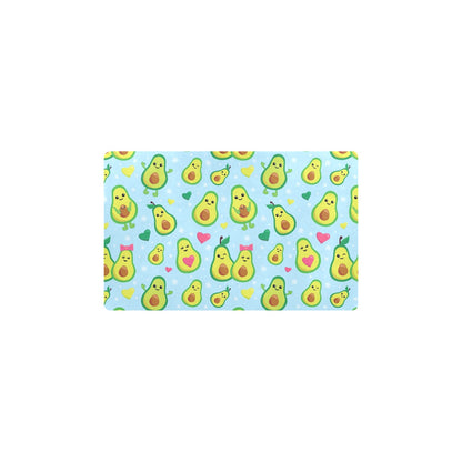 Avocado Pattern Print Design AC09 Kitchen Mat