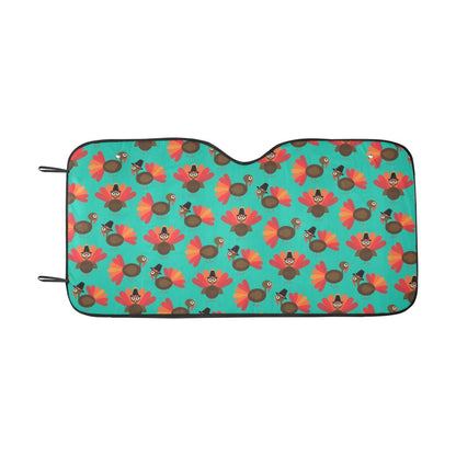 Thanksgiving Print Design LKS307 Car front Windshield Sun Shade