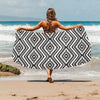 Tribal Pattern Print Design LKS303 Beach Towel 32" x 71"