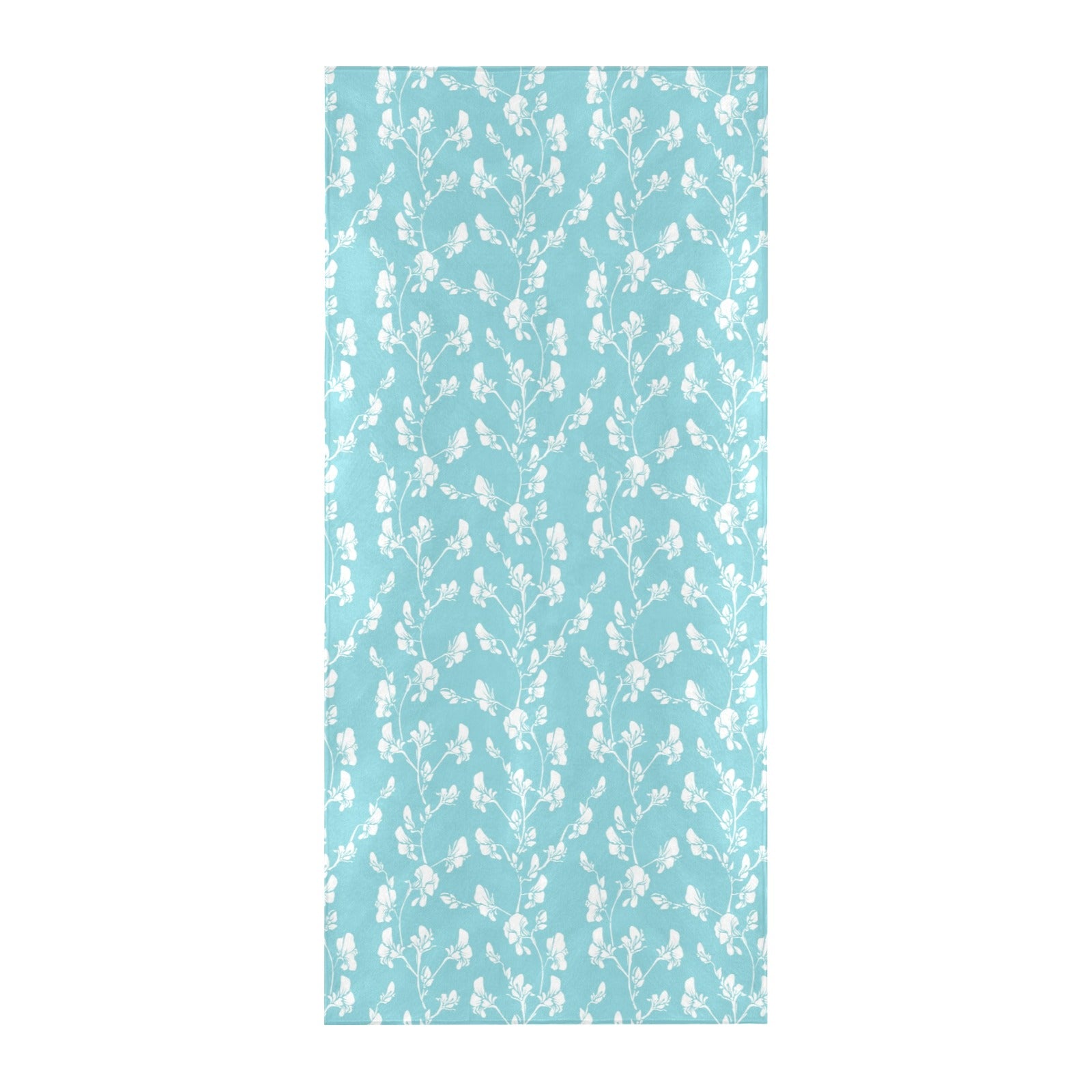 Sweet Pea Print Design LKS302 Beach Towel 32" x 71"