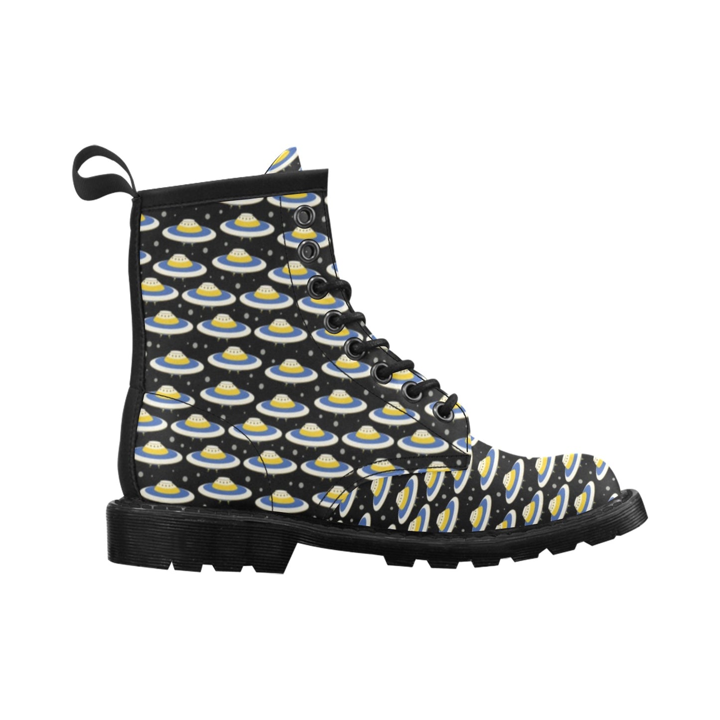 UFO Print Design LKS303 Women's Boots