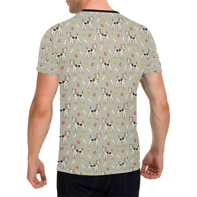 Toy Fox Terriers Print Design LKS301 Men's All Over Print T-shirt