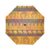 Elephant Aztec Automatic Foldable Umbrella