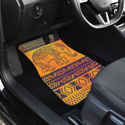 Elephant Aztec Car Floor Mats