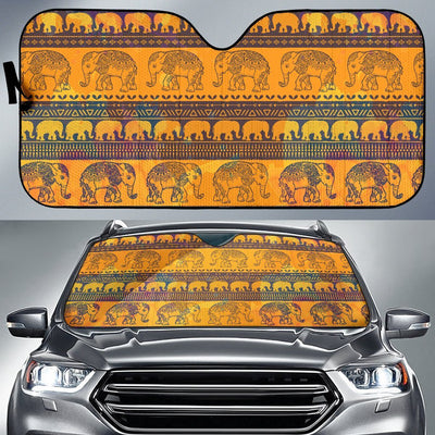 Elephant Aztec Car Sun Shade-JorJune