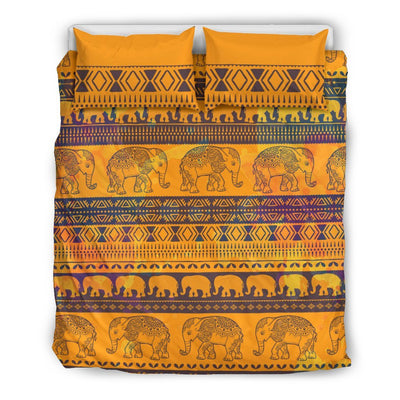 Elephant Aztec Duvet Cover Bedding Set