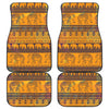 Elephant Aztec Front and Back Car Floor Mats