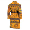 Elephant Aztec Men Bath Robe