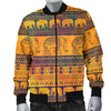 Elephant Aztec Men Casual Bomber Jacket