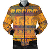 Elephant Aztec Men Casual Bomber Jacket