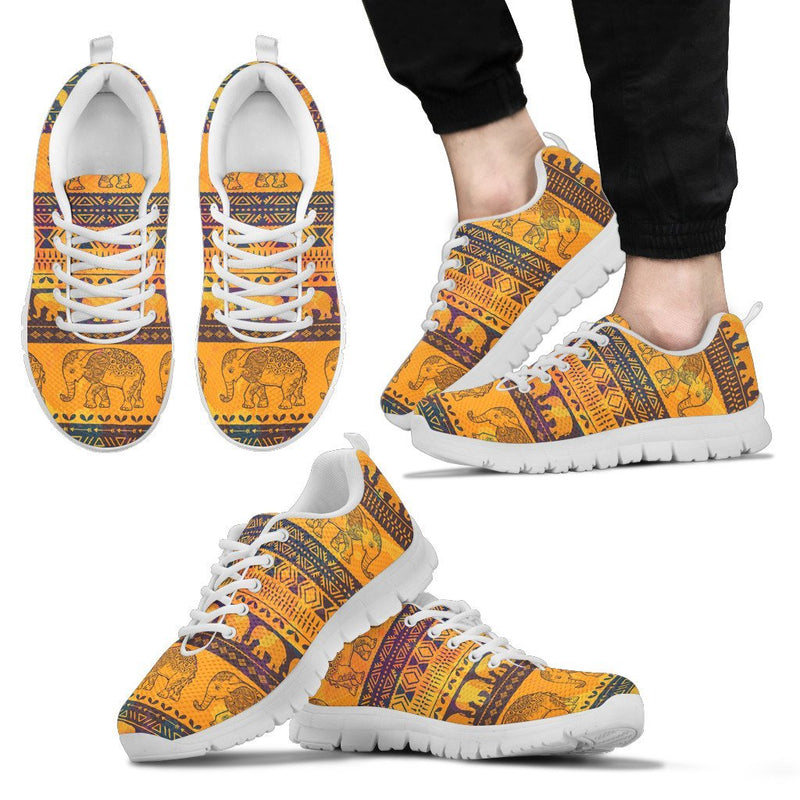 Elephant Aztec Men Sneakers