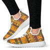 Elephant Aztec Mesh Knit Sneakers Shoes