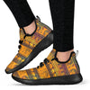 Elephant Aztec Mesh Knit Sneakers Shoes