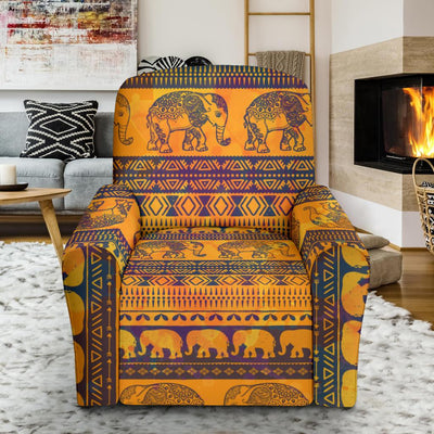 Elephant Aztec Recliner Slipcover-JORJUNE.COM