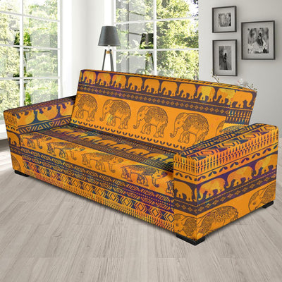 Elephant Aztec Sofa Slipcover-JORJUNE.COM