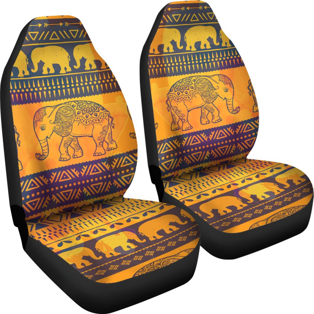 Elephant Aztec Universal Fit Car Seat Covers