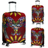 Elephant Colorful Indian Mandala Luggage Cover Protector