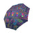 Elephant Colorful Indian Print Automatic Foldable Umbrella