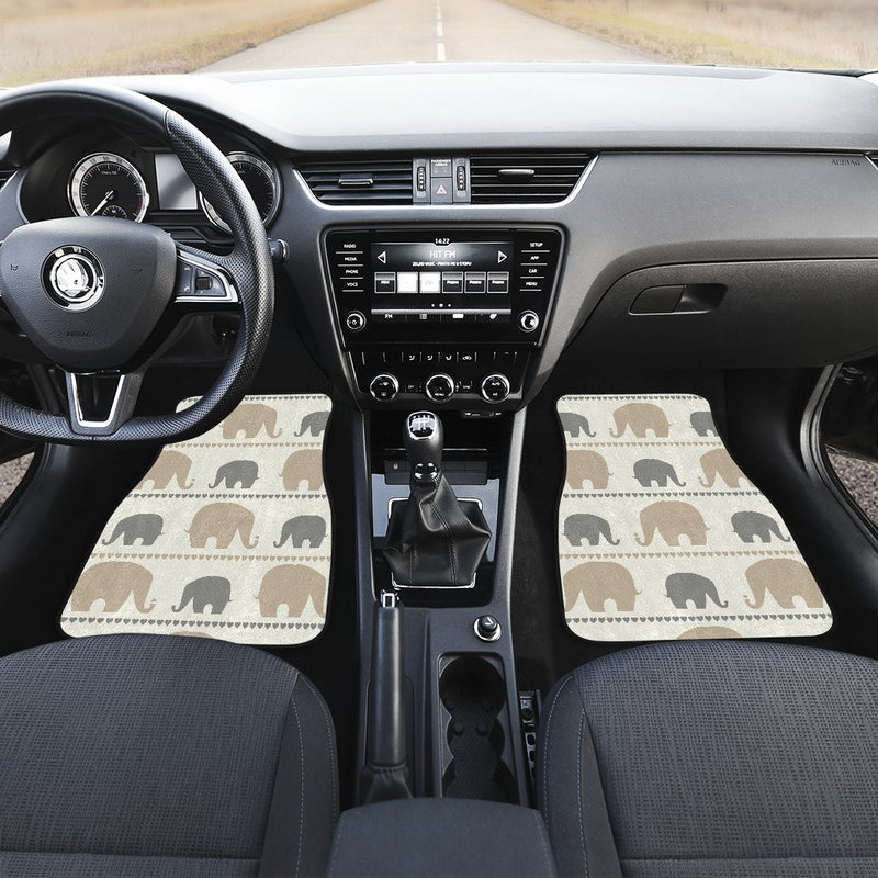 Elephant Cute Car Floor Mats