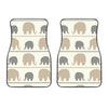 Elephant Cute Car Floor Mats