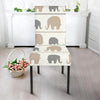 Elephant Cute Dining Chair Slipcover-JORJUNE.COM