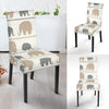 Elephant Cute Dining Chair Slipcover-JORJUNE.COM