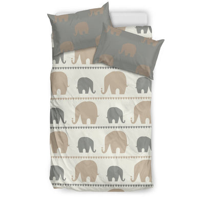 Elephant Cute Duvet Cover Bedding Set