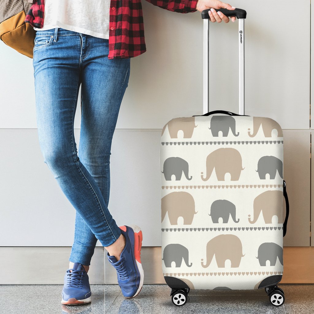 Elephant Cute Luggage Cover Protector