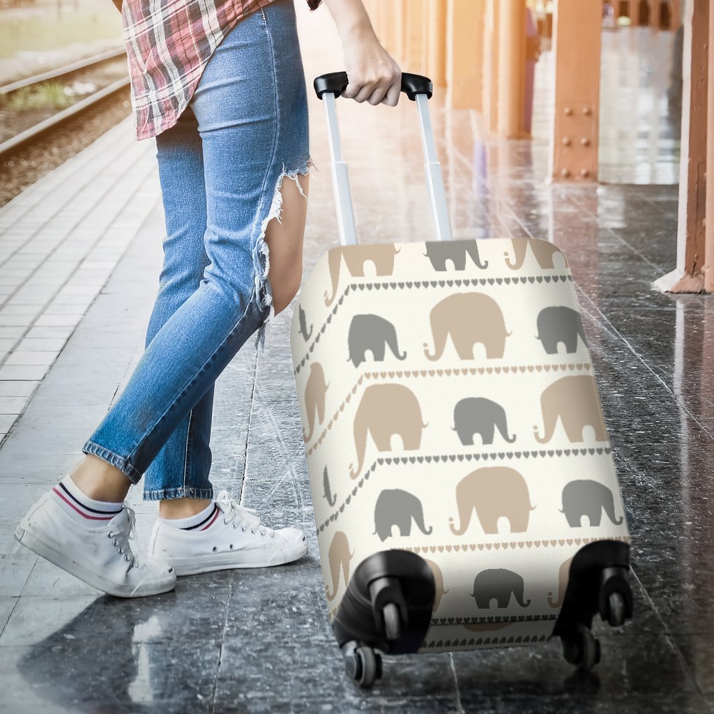 Elephant Cute Luggage Cover Protector