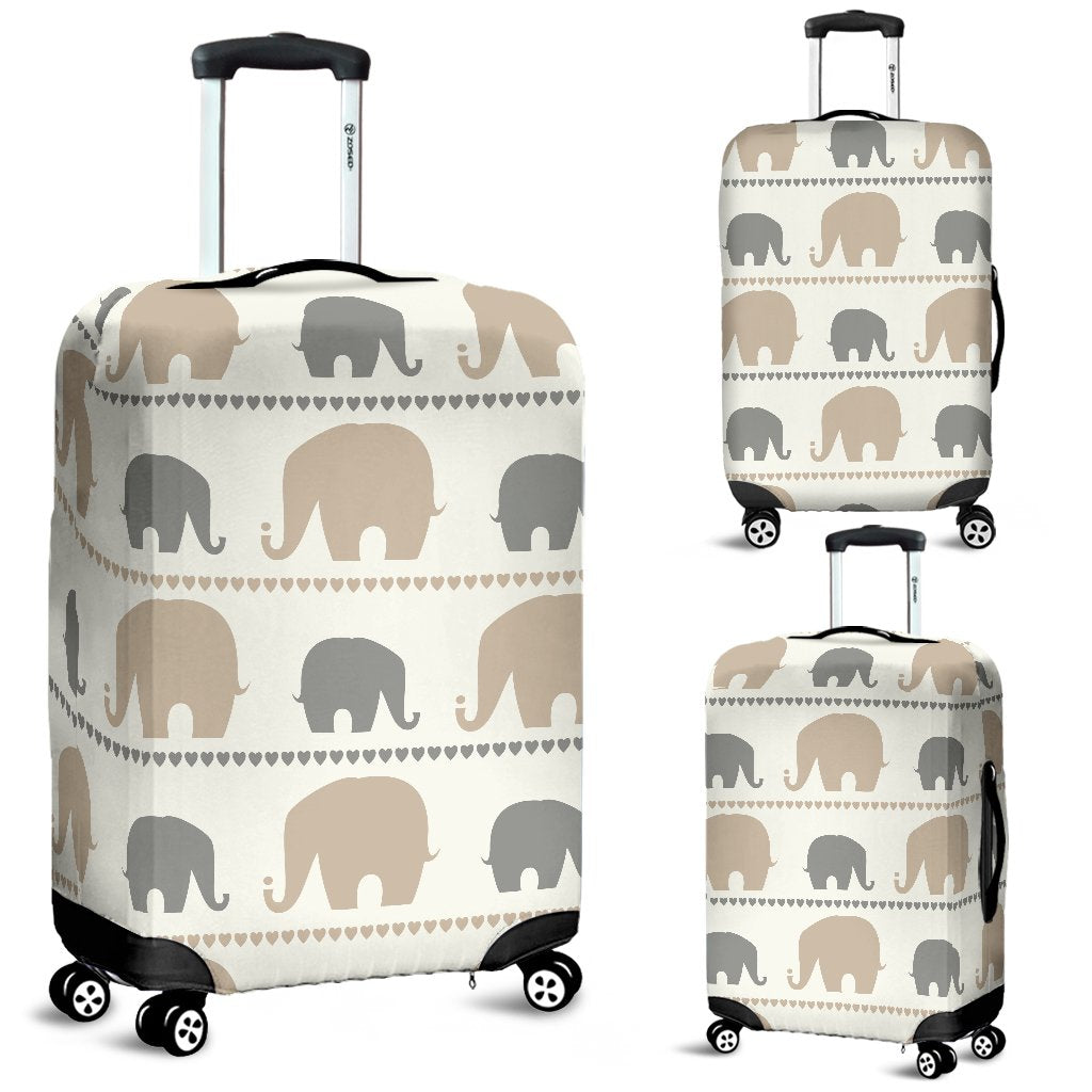 Elephant Cute Luggage Cover Protector