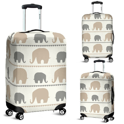 Elephant Cute Luggage Cover Protector