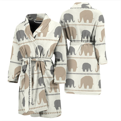 Elephant Cute Men Bath Robe