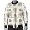 Elephant Cute Men Casual Bomber Jacket