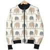 Elephant Cute Men Casual Bomber Jacket