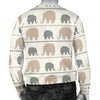 Elephant Cute Men Crewneck Sweatshirt