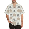 Elephant Cute Men Hawaiian Shirt
