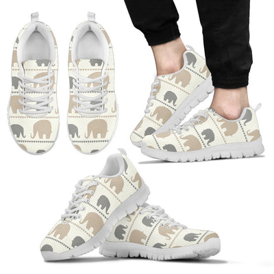 Elephant Cute Men Sneakers