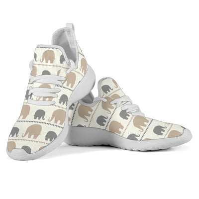 Elephant Cute Mesh Knit Sneakers Shoes