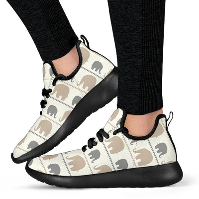 Elephant Cute Mesh Knit Sneakers Shoes