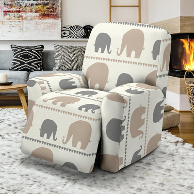 Elephant Cute Recliner Slipcover-JORJUNE.COM