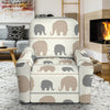 Elephant Cute Recliner Slipcover-JORJUNE.COM