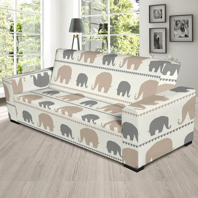 Elephant Cute Sofa Slipcover-JORJUNE.COM