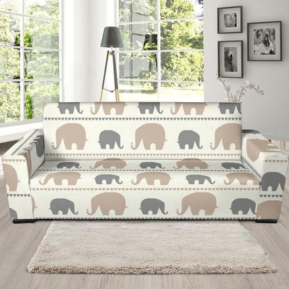 Elephant Cute Sofa Slipcover-JORJUNE.COM