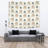 Elephant Cute Tapestry