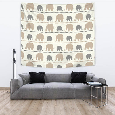 Elephant Cute Tapestry