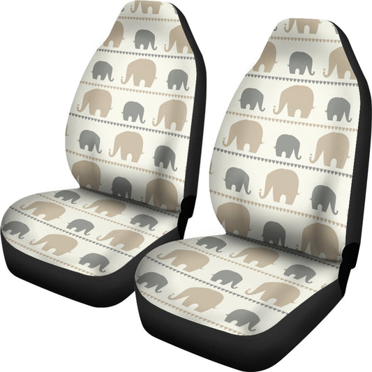 Elephant Cute Universal Fit Car Seat Covers